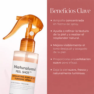Peel Shot Exfoliante Corporal con Ácido kójico + Cúrcuma