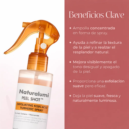 Peel Shot Exfoliante Corporal con Ácido kójico + Cúrcuma