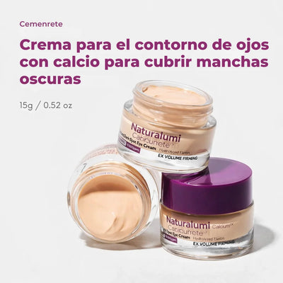 Crema con calcio para las ojeras