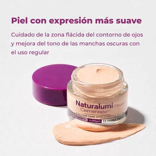 Crema con calcio para las ojeras