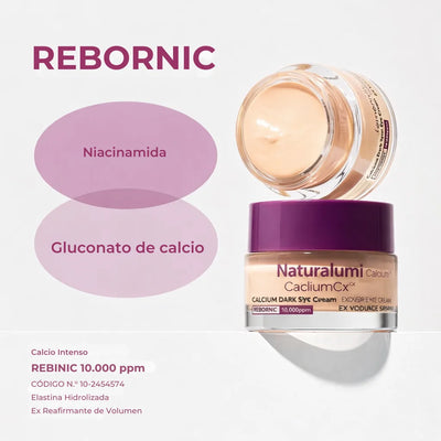 Crema con calcio para las ojeras