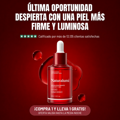 Sérum reafirmante con NAD