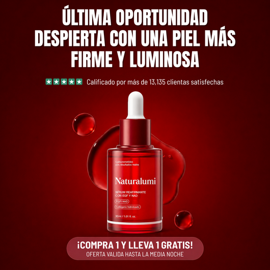 Sérum reafirmante con NAD