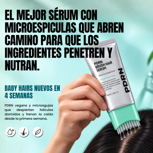 Sérum capilar con PDRN y microagujas