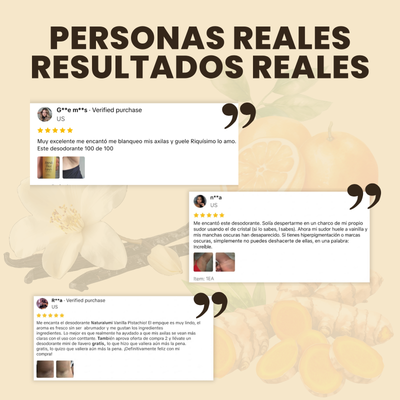 Desodorante con Ácido Kójico y Cúrcuma