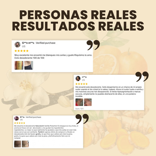 Desodorante con Ácido Kójico y Cúrcuma
