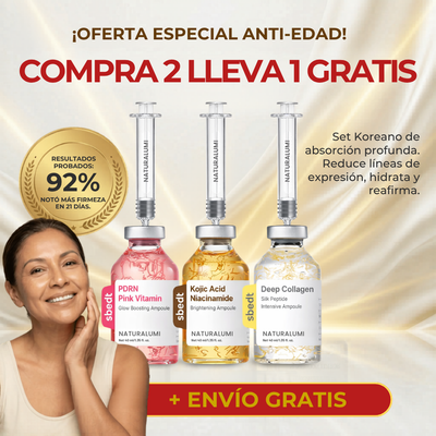 Hometox Trio Set (PDRN + Ácido Kójico + Péptidos)