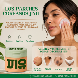 Parches despigmentantes y aclaranteso