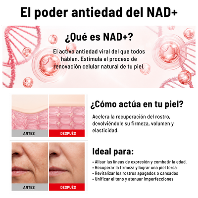 Sérum reafirmante con NAD