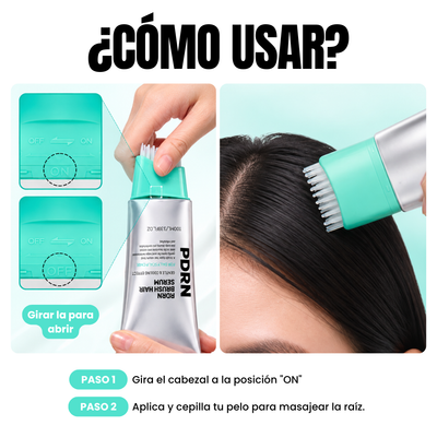 Sérum capilar con PDRN y microagujas