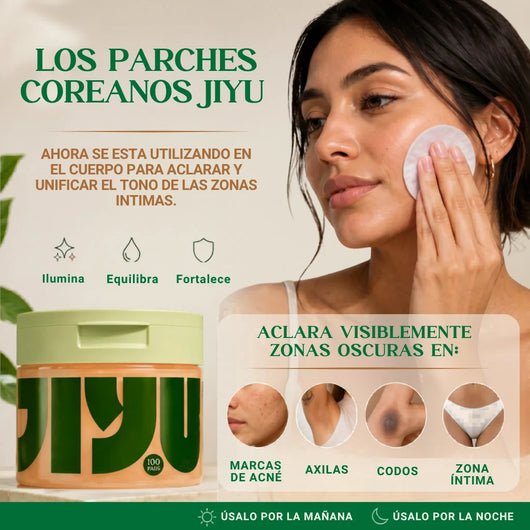 JiYu parches despigmentantes y aclarantes