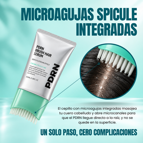 Sérum capilar con PDRN y microagujas
