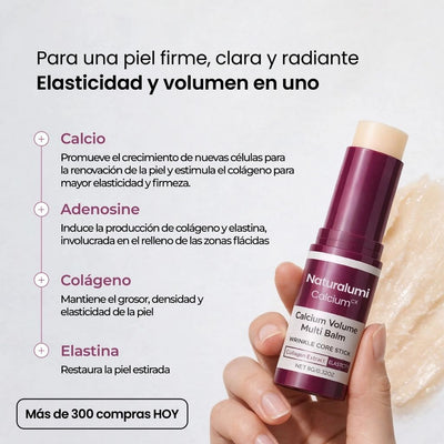 Bálsamo de calcio el botox en barra