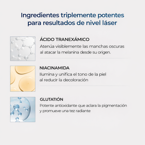 Crema de ácido tranexámico + niacinamida