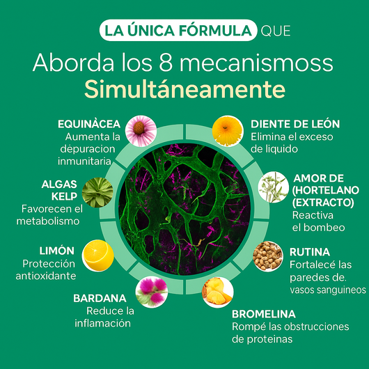 Capsulas de drenaje linfatico