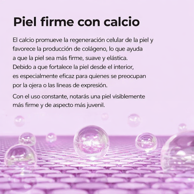 Bálsamo antienvejecimiento de calcio