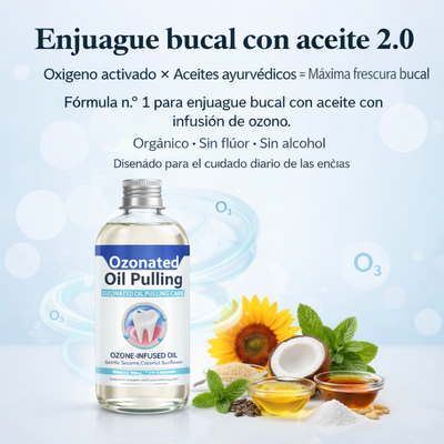 Ozonated Oil Pulling