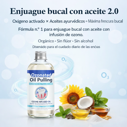Ozonated Oil Pulling