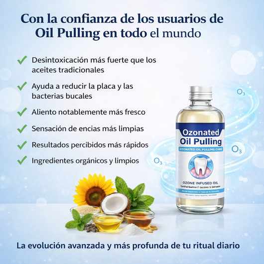 Ozonated Oil Pulling