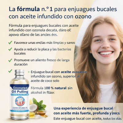 Ozonated Oil Pulling