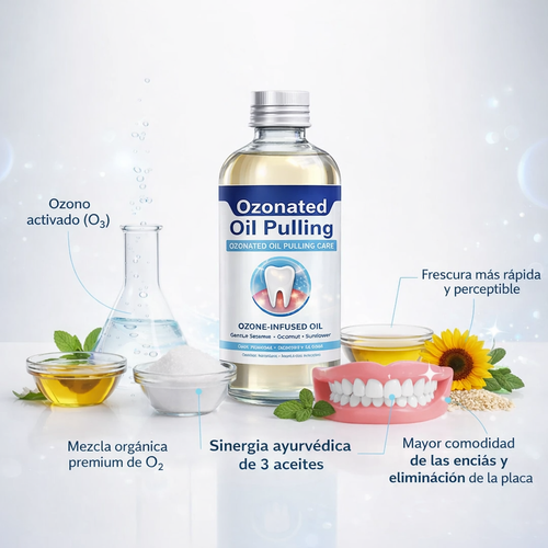 Ozonated Oil Pulling