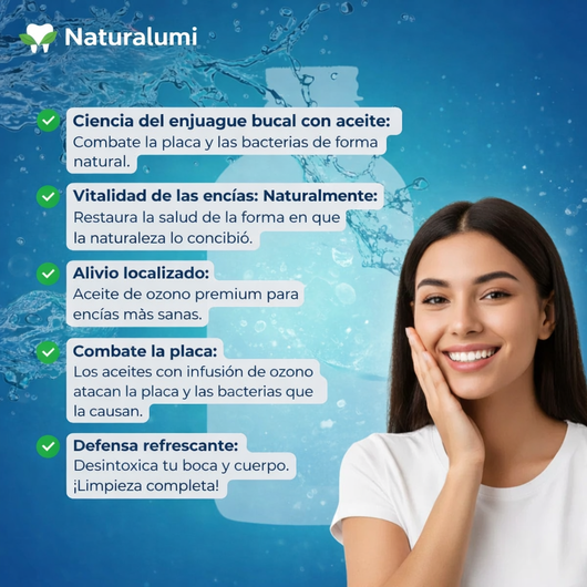 Ozonated Oil Pulling