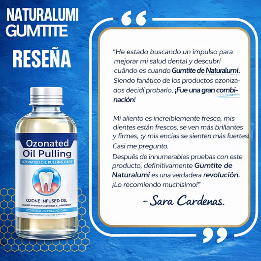 Ozonated Oil Pulling