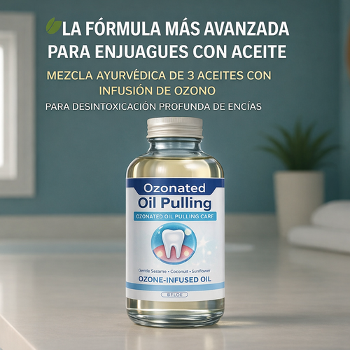 Ozonated Oil Pulling