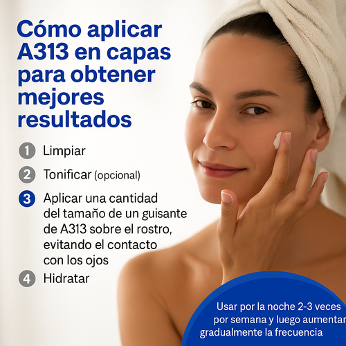 A313 crema vitamina A y retinyl