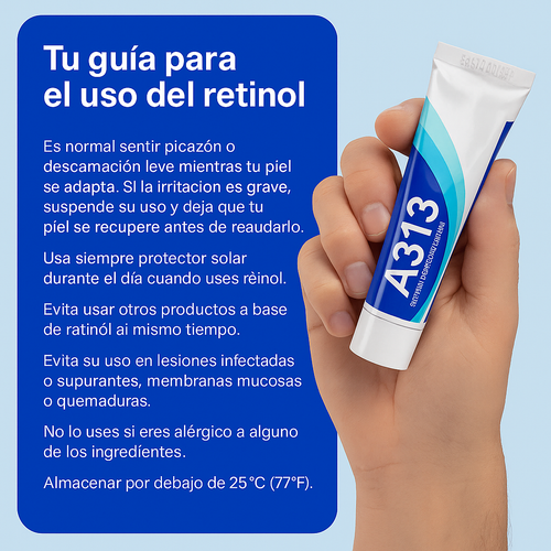 A313 crema vitamina A y retinyl