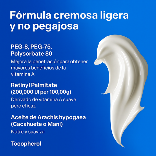 A313 crema vitamina A y retinyl