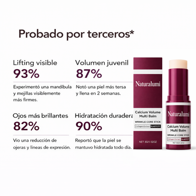 Bálsamo antienvejecimiento de calcio